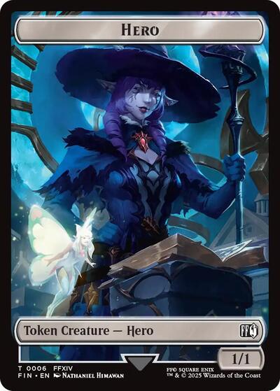 Hero 0006 Wizard 0015 Double Sided Token