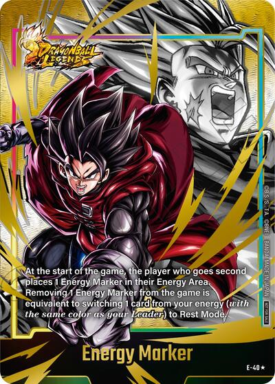 Energy Marker (E-40) (Gold) card