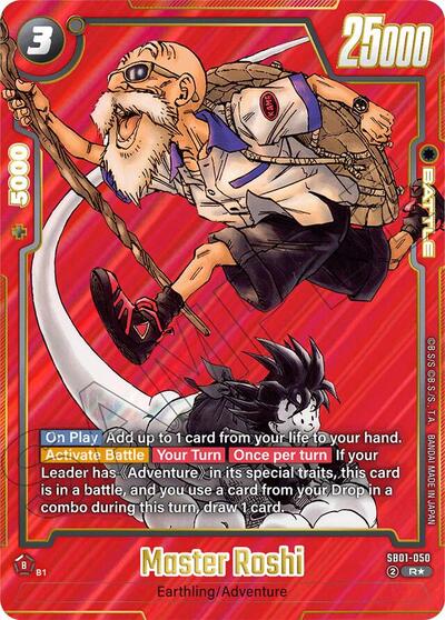 Master Roshi (Alternate Art) card