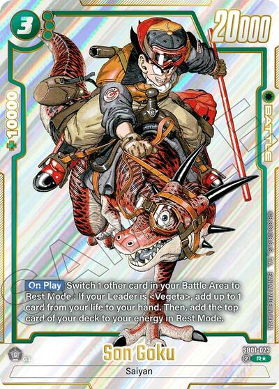 Son Goku - SB01-023 (Alternate Art) card