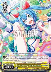 Go! Go! Go~ Hatsune Miku (PJS/S91-E005 R) card