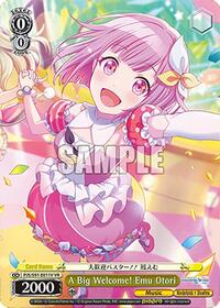 A Big Welcome! Emu Otori (VR) (PJS/S91-E011V VR) card
