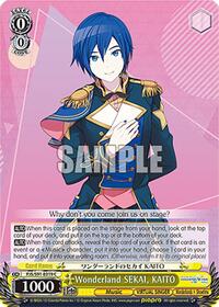 Wonderland SEKAI, KAITO (PJS/S91-E019 C) card