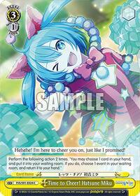 Time to Cheer! Hatsune Miku (PJS/S91-E024 C) card