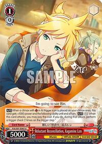 Reluctant Reconciliation, Kagamine Len (PJS/S91-E065 U) card
