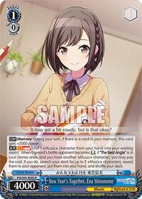New Year's Together, Ena Shinonome (PJS/S91-E085 R) card