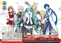 VIRTUAL SINGER (SR) (PJS/S91-TE08S SR) (PJS/S91-TE08S SR) card