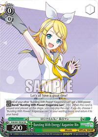 Bursting With Energy! Kagamine Rin (PJS/S91-TE16 TD) (PJS/S91-TE16 TD) card