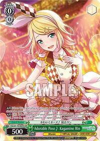 Adorable Pose~ Kagamine Rin (OFR) (PJS/S91-TE18OFR OFR) card
