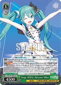 Stage SEKAI, Hatsune Miku (PJS/S91-TE21 TD) card