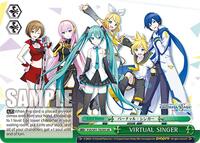 VIRTUAL SINGER (SR) (PJS/S91-TE29S SR) (PJS/S91-TE29S SR) card