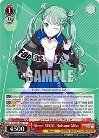 Street SEKAI, Hatsune Miku (PJS/S91-TE36 TD) card