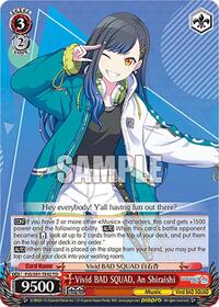 Vivid BAD SQUAD, An Shiraishi (PJS/S91-TE42 TD) card