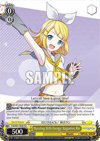 Bursting With Energy! Kagamine Rin (PJS/S91-TE46 TD) card