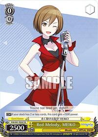 Red Melody, MEIKO (PJS/S91-TE50 TD) card