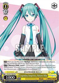 Legendary Songstress, Hatsune Miku (PJS/S91-TE53 TD) (PJS/S91-TE53 TD) card