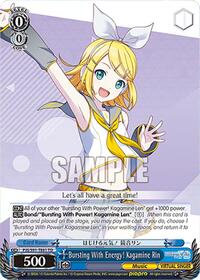 Bursting With Energy! Kagamine Rin (PJS/S91-TE61 TD) (PJS/S91-TE61 TD) card