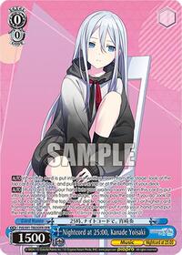 Nightcord at 25:00, Kanade Yoisaki (OFR) (PJS/S91-TE63OFR OFR) card