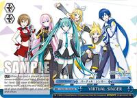 VIRTUAL SINGER (SR) (PJS/S91-TE74S SR) (PJS/S91-TE74S SR) card