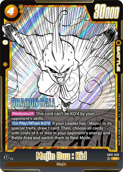 Majin Buu : Kid - SB01-039 card
