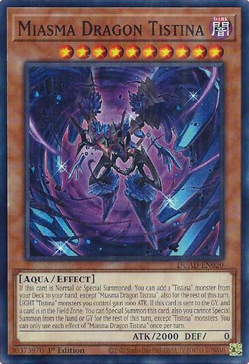 デュエルマスターズ MIA00 Miasma Dragon Tistina - Duelist's Advance - YuGiOh - TCGplayer.com
