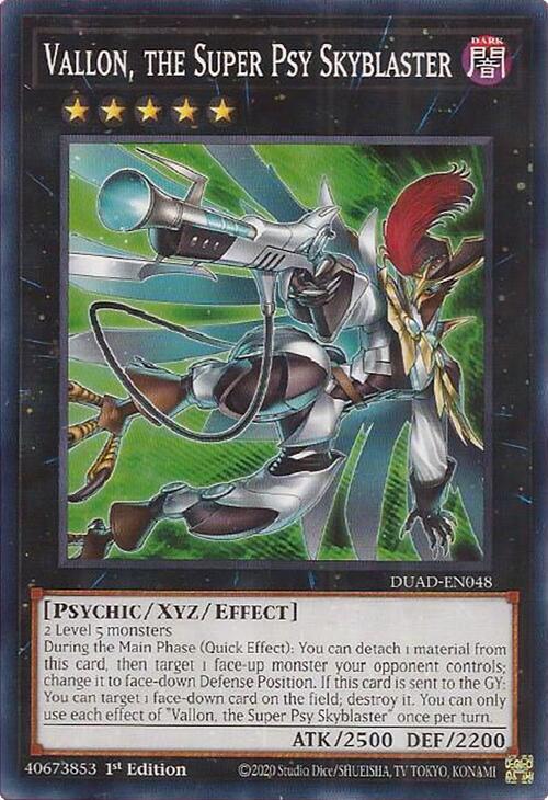 Vallon, the Super Psy Skyblaster - Duelist's Advance - YuGiOh
