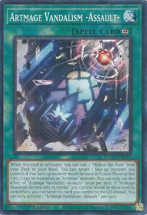 Artmage Vandalism -Assault- - Duelist's Advance - YuGiOh
