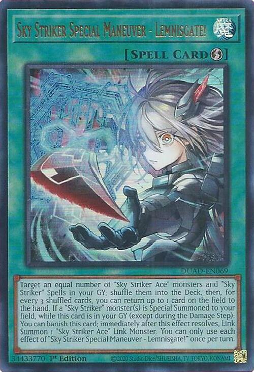 Sky Striker Special Maneuver - Lemnisgate! - Duelist's Advance