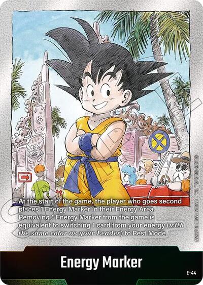 Energy Marker (E-44) Fusion World Energy Markers None Dragon Ball card — value and price