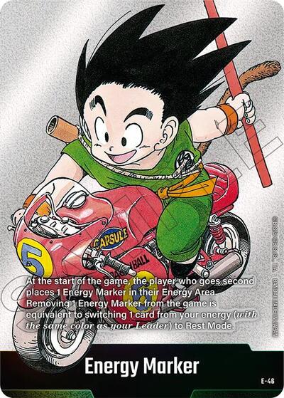 Energy Marker (E-46) Fusion World Energy Markers None Dragon Ball card — value and price