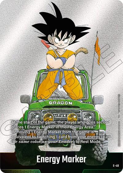 Energy Marker (E-48) Fusion World Energy Markers None Dragon Ball card — value and price
