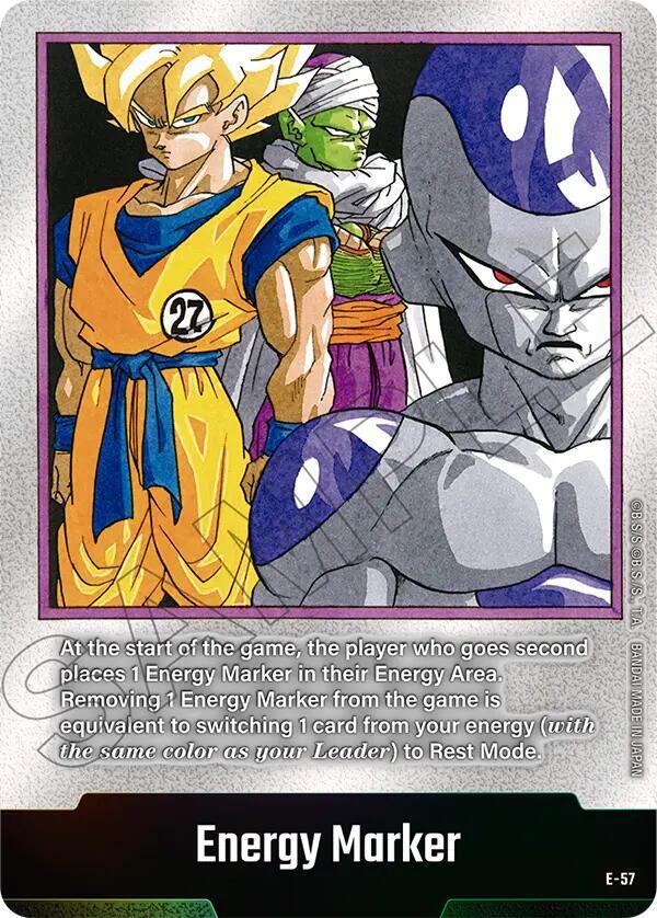 ドラゴンボールカード エナジーマーカー 27巻 E-57 Energy Marker (E-57) - Fusion World Energy Markers - Dragon