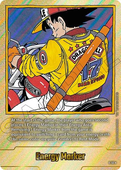 Energy Marker (E-52) (Gold) Fusion World Energy Markers None Dragon Ball card — value and price