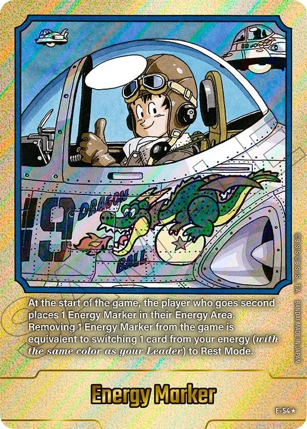 Energy Marker (E-54) (Gold) - Fusion World Energy Markers