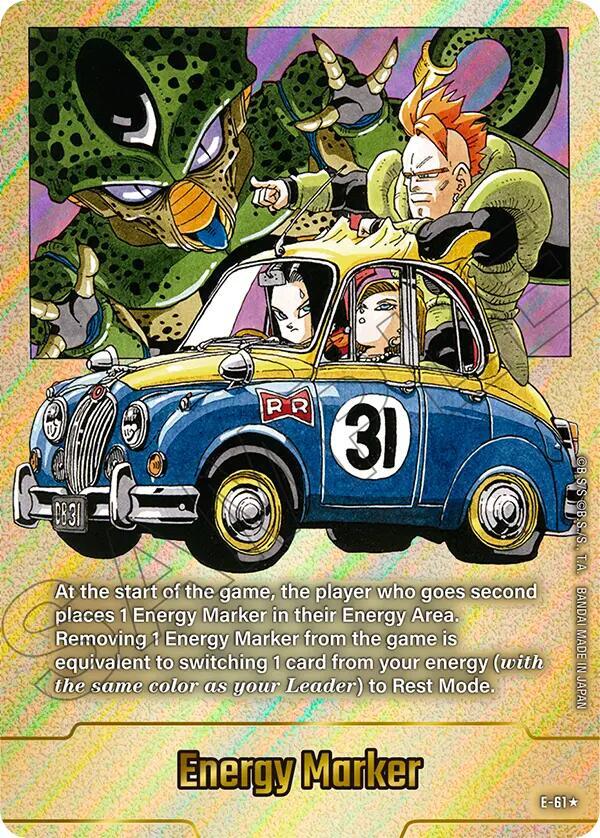 エナジーマーカー　E-61 Energy Marker Gold E-61 Dragon Ball Fusion World Japanese