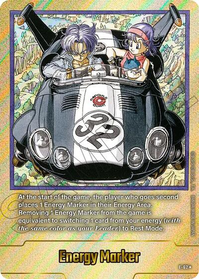 Energy Marker (E-62) (Gold) Fusion World Energy Markers None Dragon Ball card — value and price