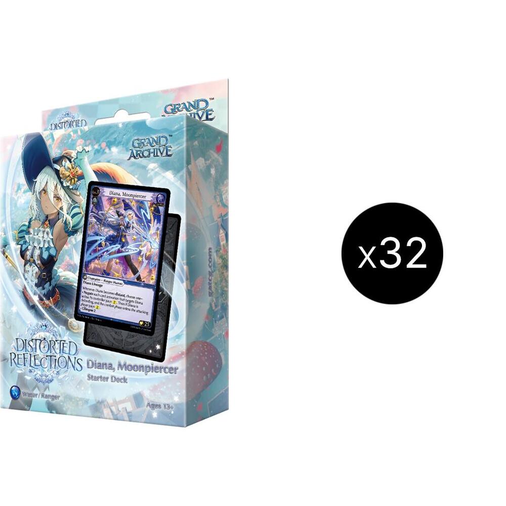 グランドアーカイブ - Diana デッキボックス Diana, Moonpiercer Starter Deck Display Case - Distorted