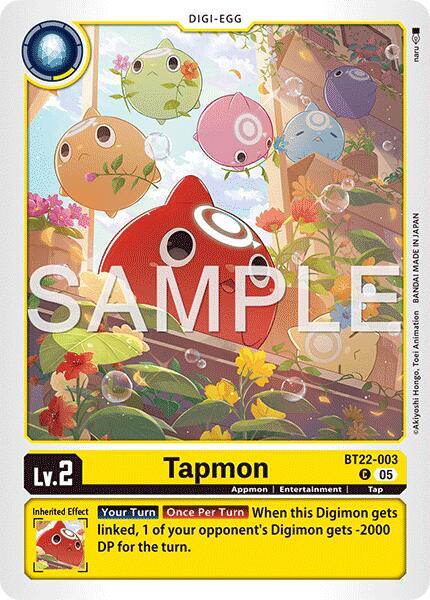 Tapmon - Cyber Eden - Digimon Card Game - TCGplayer.com