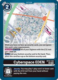 Cyberspace EDEN - Cyber Eden - Digimon card