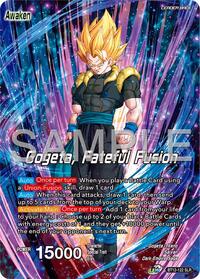 Son Goku & Vegeta // Gogeta, Fateful Fusion (Reprint) card art
