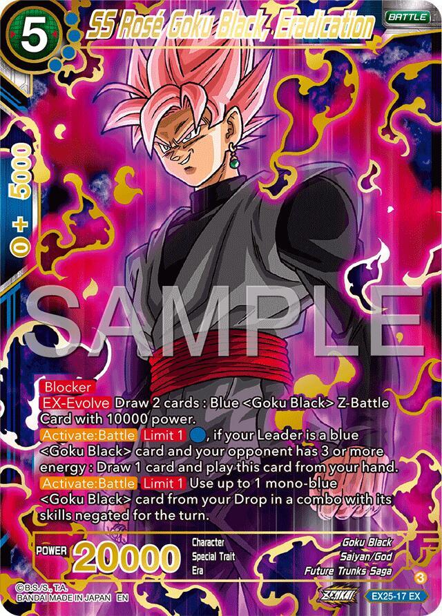 SS Rosé Goku Black, Eradication - Expansion Deck Box Set 25