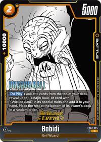 Babidi - Manga Booster 01 Release Event Cards - Dragon Ball Fusion World card