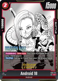 Android 18 - FB06-014 (Manga Booster 01 Release Event Cards)