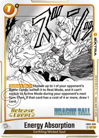 Energy Absorption (Manga Booster 01 Release Event Cards)