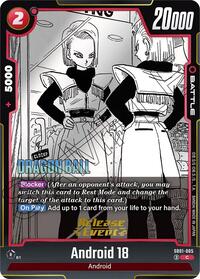 Android 18 - SB01-005 - Manga Booster 01 Release Event Cards