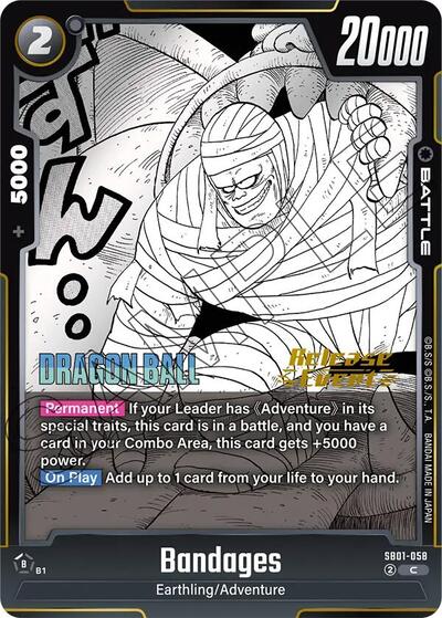 Bandages Manga Booster 01 Release Event Cards card price