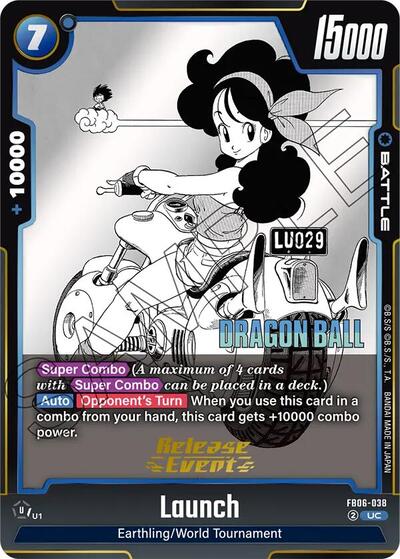 Launch Manga Booster 01 Release Event Cards card price