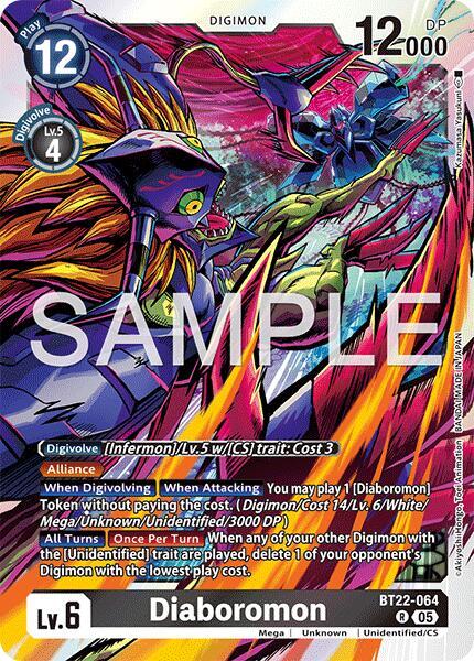 Diaboromon - Cyber Eden - Digimon Card Game - TCGplayer.com
