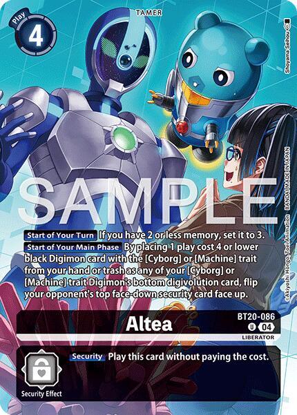 Altea Digimon Liberator Debuggers Set (Foil)
