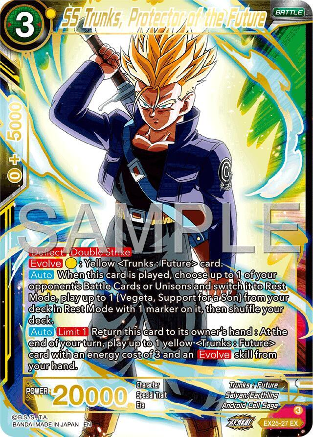 SS Trunks, Protector of the Future - Expansion Deck Box Set 25